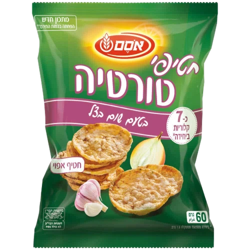 אסם חטיפי פריכונים שום בצל