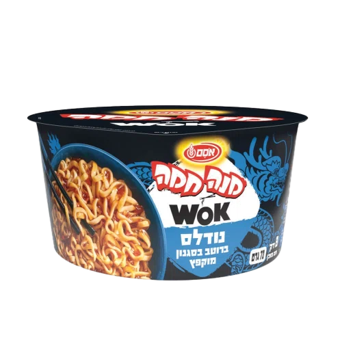 ווק נודלס ברוטב מוקפץ