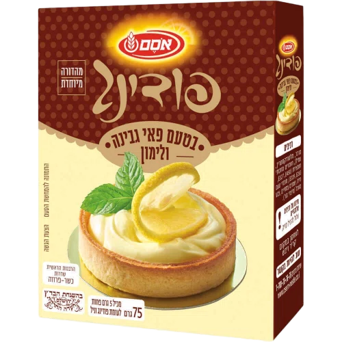 אסםפודינג בטעם פאי גבינה לימון