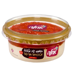 חומוס עם מלאא