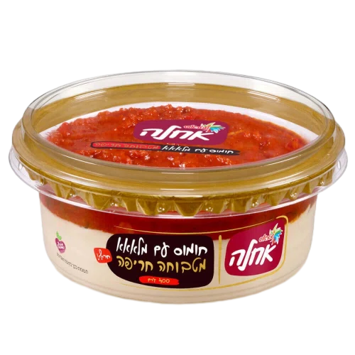 חומוס עם מלאא