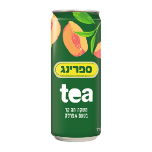 משקה תה קר TEA בטעם אפרסק, 330 מ״ל