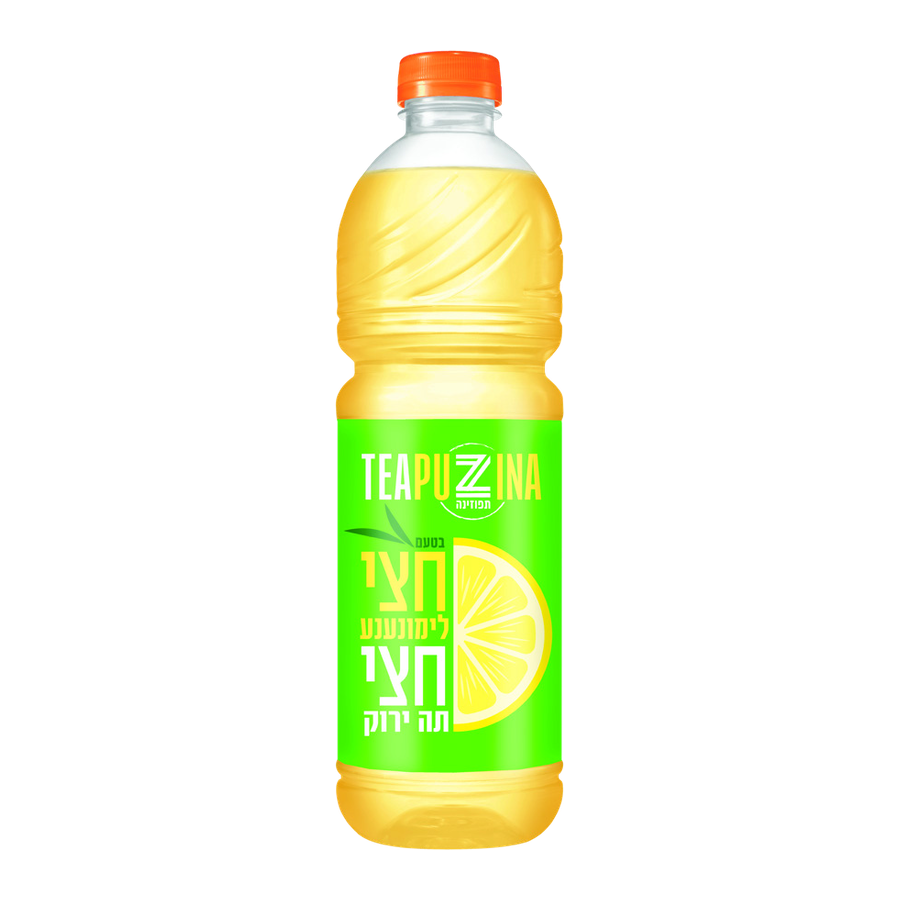 תה ירוק ולימונענע 1.5 ליטר