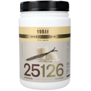 אבקת חלבון TODAY בטעם וניל, 750 גרם