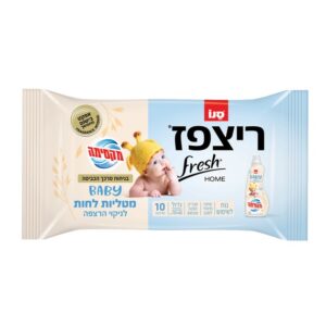 מטליות לרצפה ריצפז 10 בניחוח בייבי