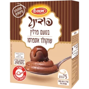 אסם פודינג טעם פרלין שוקולד