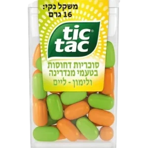 טיקטק מנדרינה ולימון