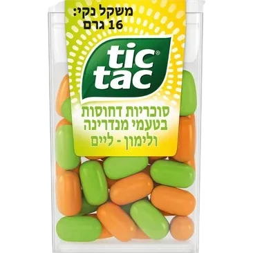 טיקטק מנדרינה ולימון