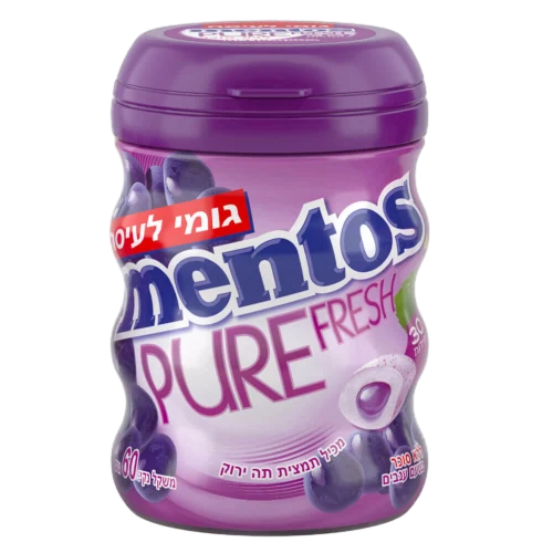 מנטוס מסטיק ענבים