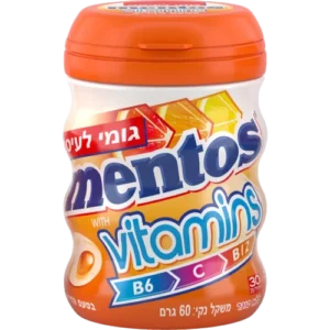 מנטוס מסטיק בטעם הדרים