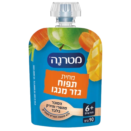 מחית תפוח מנגו