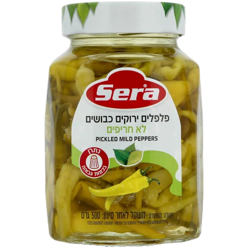 פלפל ירוק כבוש