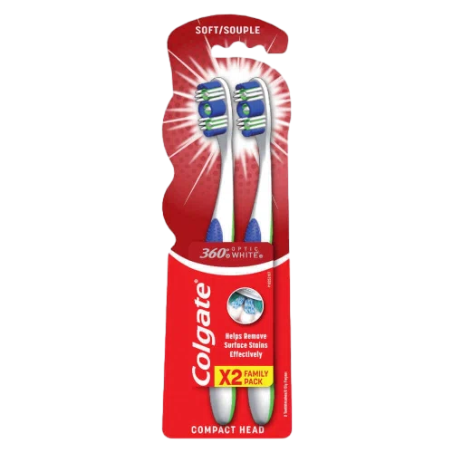 מברשת זוג אופטיק וויט