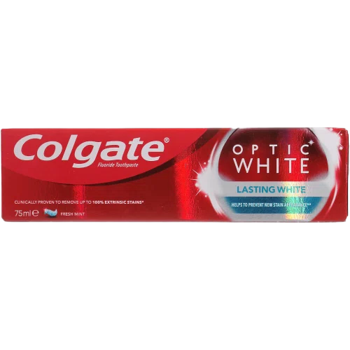 משחת שיניים Colgate OPTIC WHITE, 75 מ״ל
