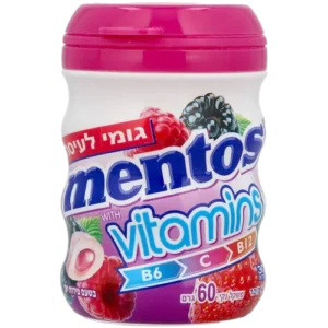 מנטוס ויטמין בטעם פירות יער