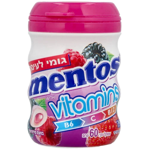 מנטוס ויטמין בטעם פירות יער