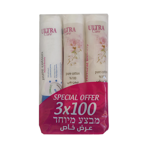 פדים להסרת איפור Ultra Care