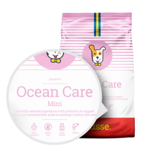 Husse Ocean Care Mini מזון יבש היפואלרגני לכלבים קטנים, סלמון ואורז